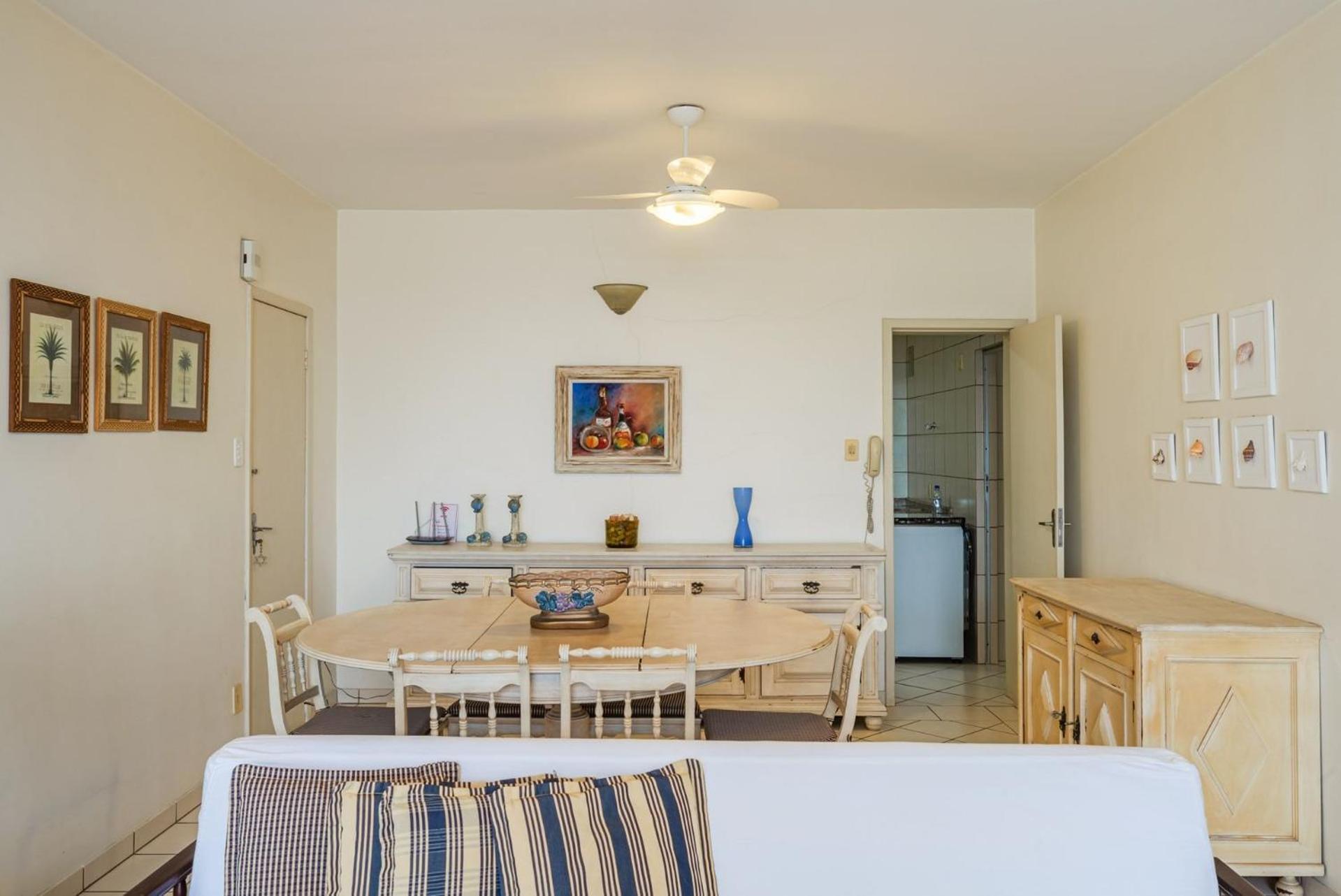 Apartamento Apto Pe Na Areia Com Linda Vista Frente Mar Cel403 *