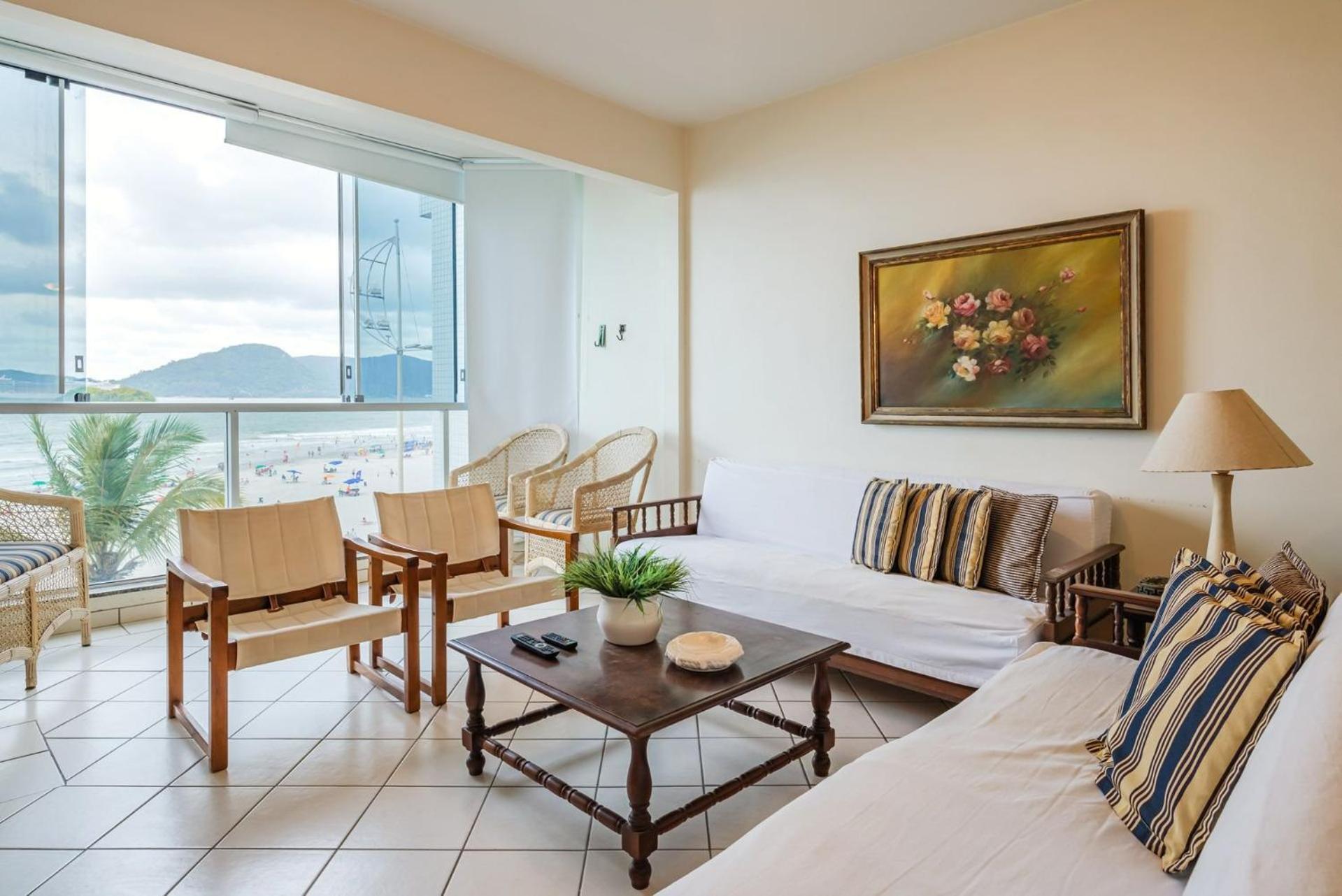 Apto Pe Na Areia Com Linda Vista Frente Mar Cel403 Balneario Camboriu
